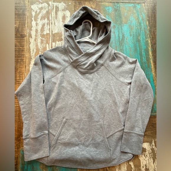 lululemon athletica Heather Gray Women's Time Out  Hoodie - Picture 4 of 11